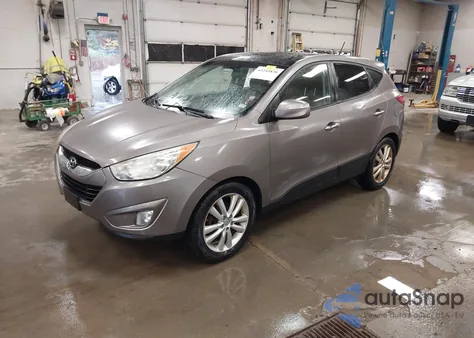 2012 Hyundai Tucson Limited from USA, damaged, VIN KM8JU3AC1CU473319